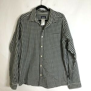 Patagonia Men's Casual Button Front Checkered L